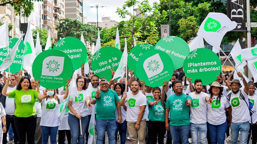 ¡LXS VERDES TOMAMOS PLAZA VENEZUELA!