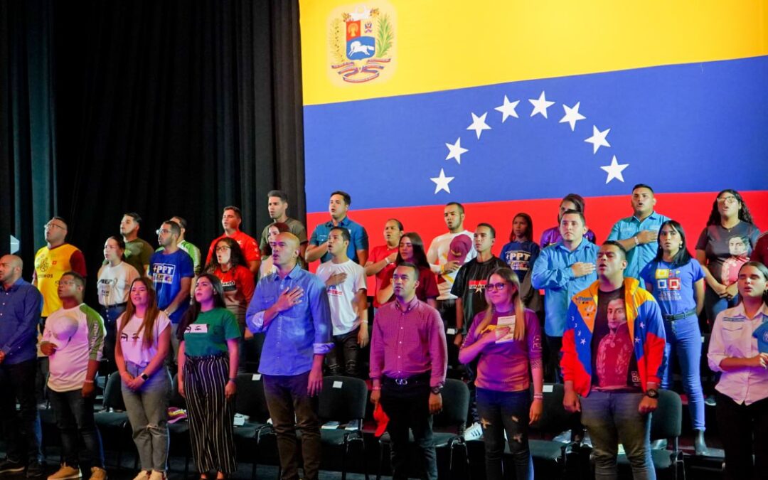 LAS JUVENTUDES DEL GRAN POLO PATRIÓTICO SIMÓN BOLÍVAR SE DIERON CITA EN CARACAS