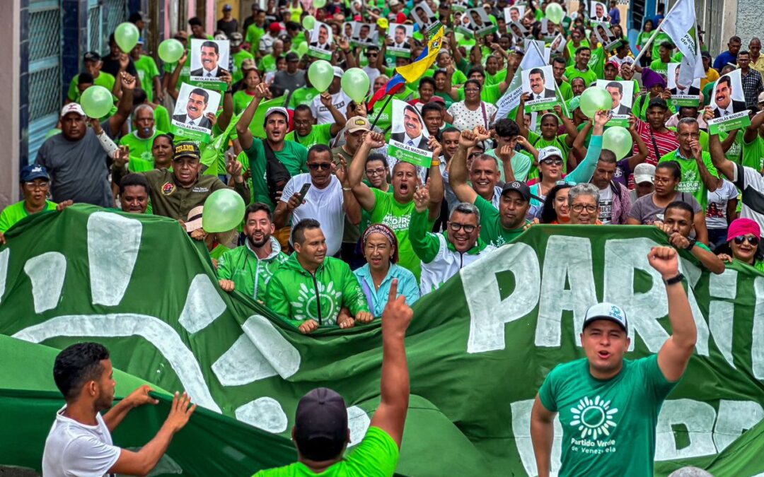 Sucre Reverdece: “Caminata por la Madre Tierra en respaldo al Candidato Nicolás Maduro”